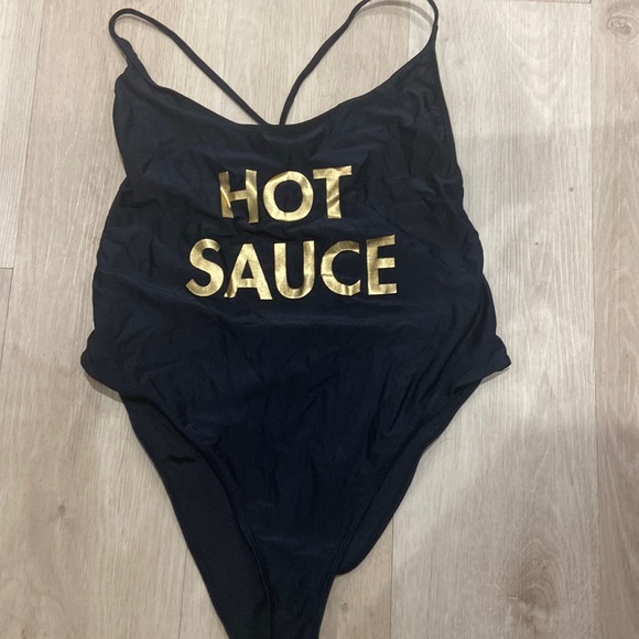 Hot sauce one piece swimsuit - Picture 2 of 5